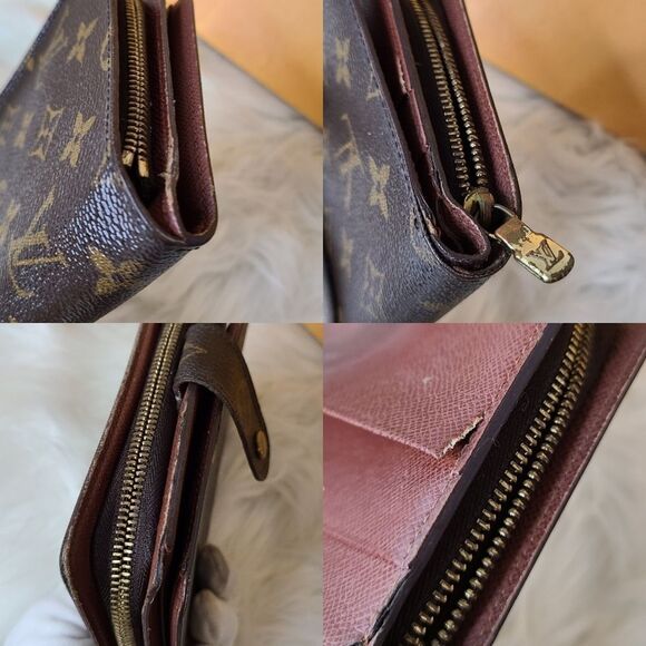 💯Authentic Louis Vuitton Mono Wallet 🍀 - Picture 6 of 12